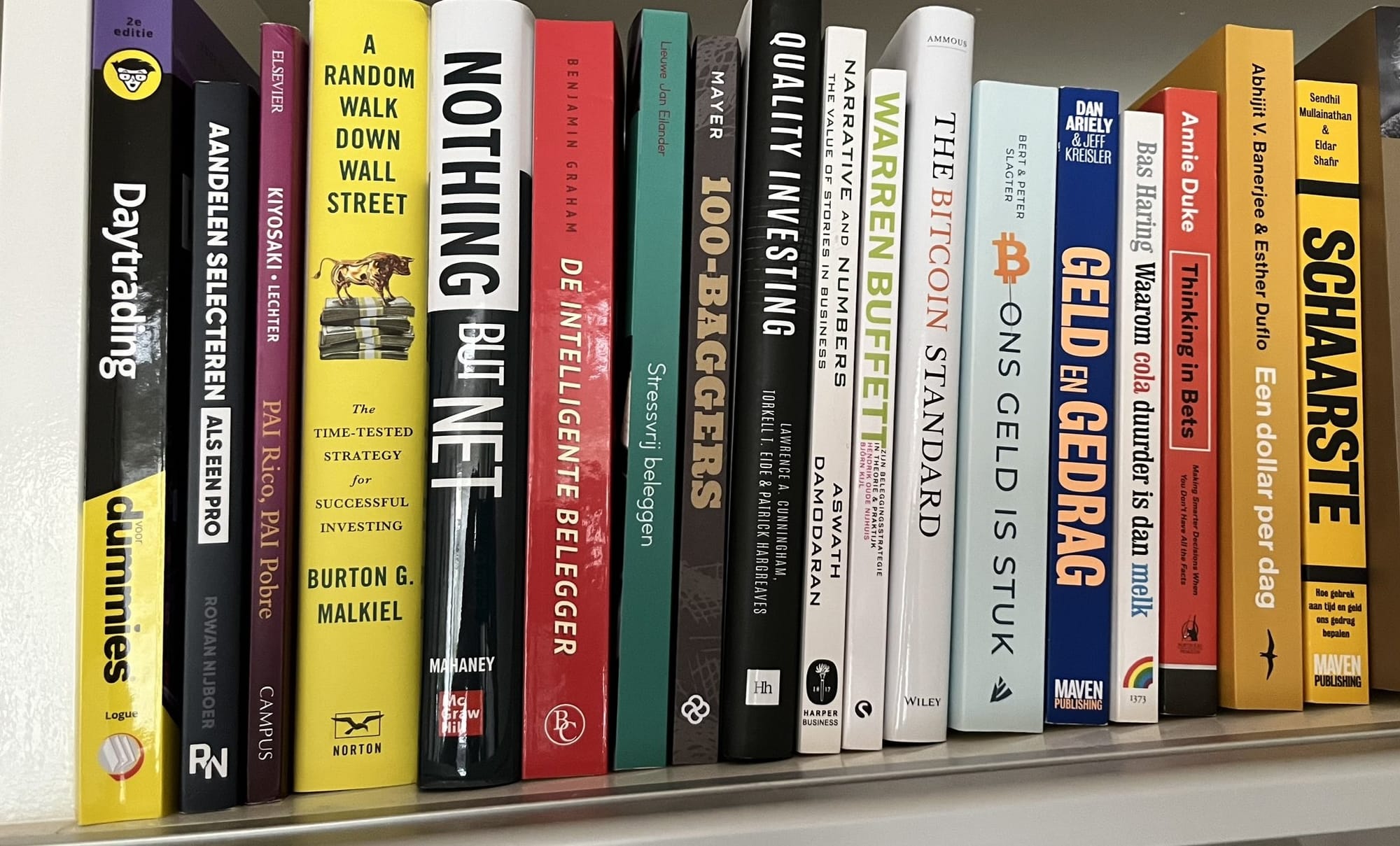 Lezen om beter te beleggen: leer je mee?