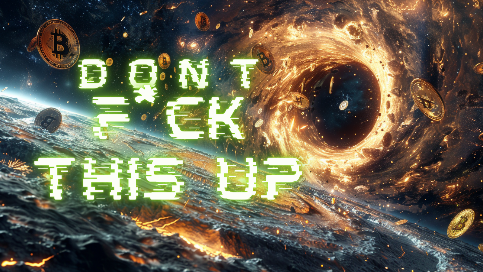 'Dont F*ck This Up', verliezen in de crypto bullmarket