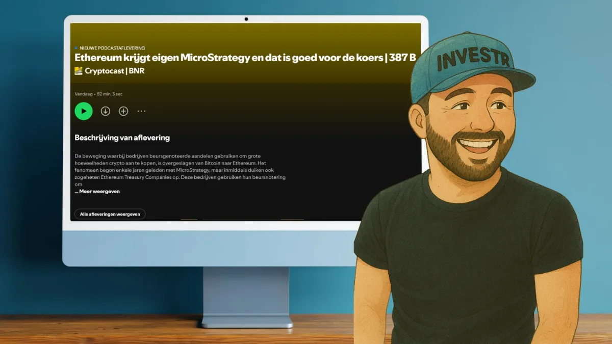 Jasper bij de BNR Cryptocast: 